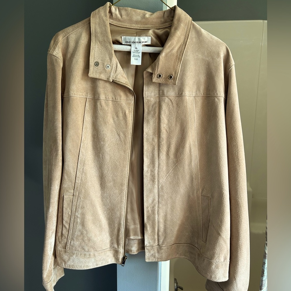 Butterscotch Suede Jacket